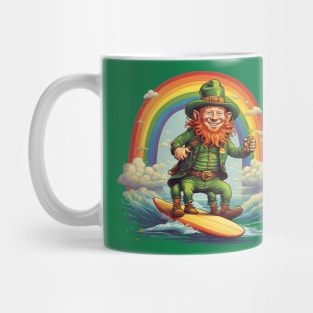 Leprechaun on the surf! #2 Mug